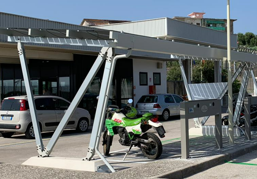 Gouttière pour ombrière Alu